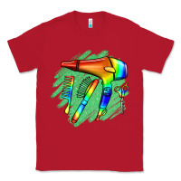 Red Hairdresser Classic Tee - Jasminsmagicworld