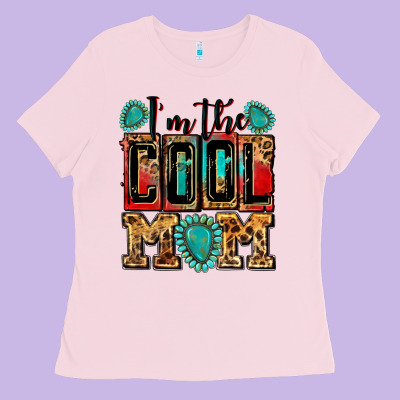 I'm The Cool Mom Ladies Tee Designed By Zillion Design Studio