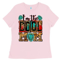 Bubblegum Pink i'm the cool mom Ladies Tee - Zillion Design Studio
