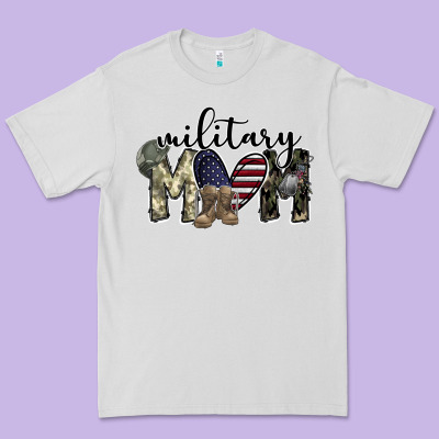Military Mom Premium Tee Designed By Sublimationcraftshop
