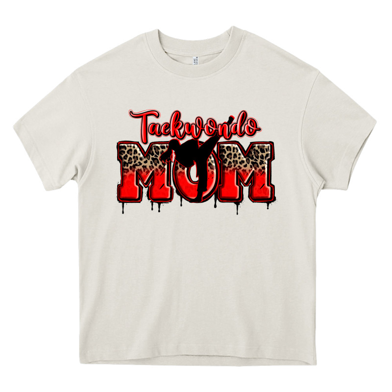 Taekwondo Mom Heavy Core Tee by Zillion Design Studio | Teevron