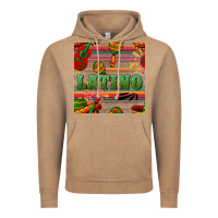 Vintage Coffee latino seamless pattern Vintage Hoodie - BundleAndBundleShop