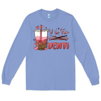 Colony Blue v is for valentine venti Long Sleeve Tee - MaliasSmallBusiness