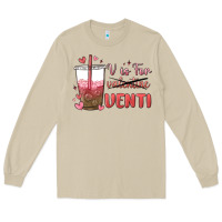 Mushroom v is for valentine venti Long Sleeve Tee - MaliasSmallBusiness