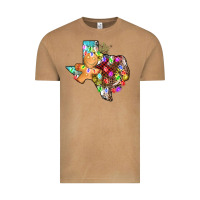 Vintage Camel christmas texas map Vintage Tee - AdoDesignShop