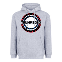 Heather Grey Trump 2020 Heavyweight Hoodie - Bettercallsaul