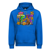 Cobalt texas mardi gras olivia Urban Hoodie - OliviaCreatesArt