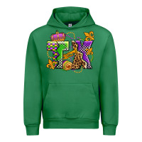 Emerald texas mardi gras olivia Urban Hoodie - OliviaCreatesArt