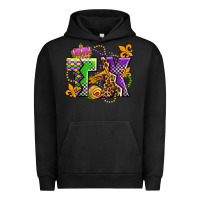 Pigment Black texas mardi gras olivia Urban Hoodie - OliviaCreatesArt