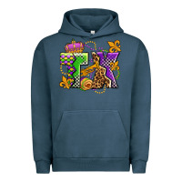 Pigment Midnight Navy texas mardi gras olivia Urban Hoodie - OliviaCreatesArt