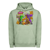 Pigment Oil Green texas mardi gras olivia Urban Hoodie - OliviaCreatesArt