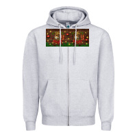 Heather Grey Oh Holy Night Zipper Hoodie - BundleAndBundleShop
