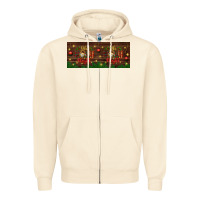 Sandshell Oh Holy Night Zipper Hoodie - BundleAndBundleShop
