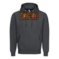 Smoke Oh Holy Night Zipper Hoodie - BundleAndBundleShop