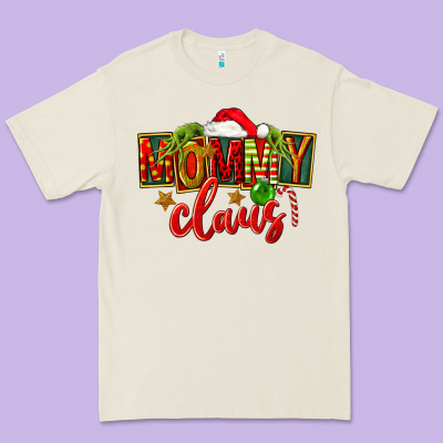 Christmas Mommy Claus Premium Tee Designed By Fadigitalartstudio
