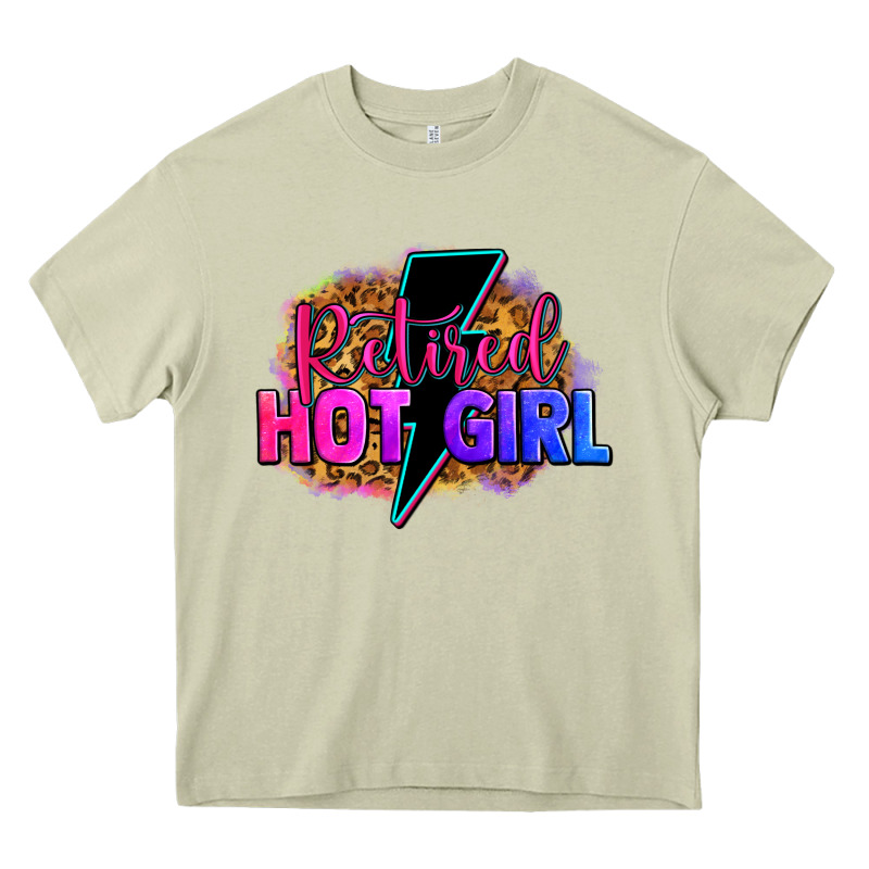 Retired Hot Girl Heavy Core Tee by Zillion Design Studio | Teevron