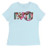 Baby Blue faith Ladies Tee - JahusDesignShop