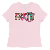 Bubblegum Pink faith Ladies Tee - JahusDesignShop