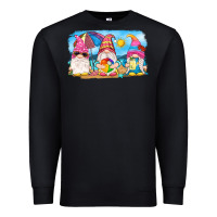 Black summer gnomes Premium Sweatshirt - NancyCooperArtShop