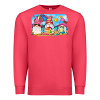 Cardinal summer gnomes Premium Sweatshirt - NancyCooperArtShop