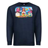 Navy summer gnomes Premium Sweatshirt - NancyCooperArtShop