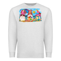 Oatmeal Heather summer gnomes Premium Sweatshirt - NancyCooperArtShop