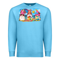 Ocean Blue summer gnomes Premium Sweatshirt - NancyCooperArtShop
