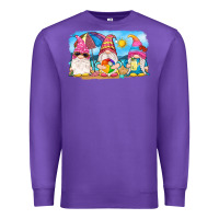 Purple summer gnomes Premium Sweatshirt - NancyCooperArtShop