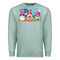 Seafoam summer gnomes Premium Sweatshirt - NancyCooperArtShop