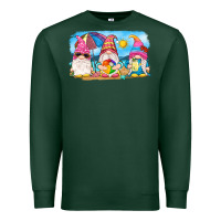 Sports Green summer gnomes Premium Sweatshirt - NancyCooperArtShop