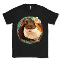 Black floral leopard guinea pigs Classic Tee - Jasminsmagicworld