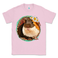 Bubblegum Pink floral leopard guinea pigs Classic Tee - Jasminsmagicworld