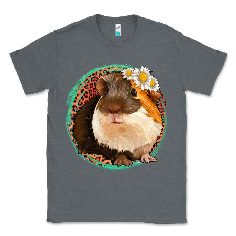 Floral Leopard Guinea Pigs Classic Tee by Jasminsmagicworld | Teevron
