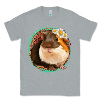 Heather Grey floral leopard guinea pigs Classic Tee - Jasminsmagicworld