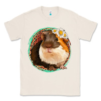 Natural floral leopard guinea pigs Classic Tee - Jasminsmagicworld