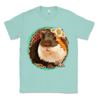 Seafoam floral leopard guinea pigs Classic Tee - Jasminsmagicworld