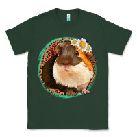 Sports Green floral leopard guinea pigs Classic Tee - Jasminsmagicworld