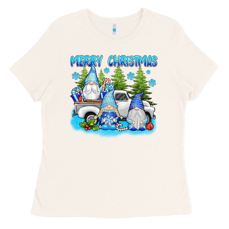 Merry Christmas Gnomies Ladies Tee by texasbilliewilder | Teevron
