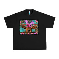 Black easter floral leopard cow Urban Heavy Tee - Jasminsmagicworld