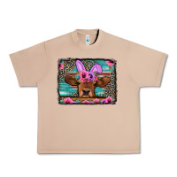Burro easter floral leopard cow Urban Heavy Tee - Jasminsmagicworld