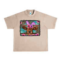French Oak easter floral leopard cow Urban Heavy Tee - Jasminsmagicworld