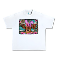 White easter floral leopard cow Urban Heavy Tee - Jasminsmagicworld
