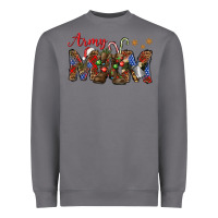 Storm Christmas Army Mom Heavyweight Sweatshirt - NancyCooperArtShop