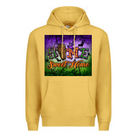Antique Gold Home sweet home Premium Hoodie - NancyCooperArtShop