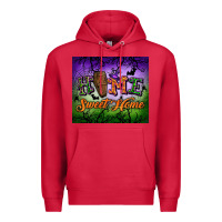 Cardinal Home sweet home Premium Hoodie - NancyCooperArtShop