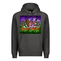 Charcoal Heather Home sweet home Premium Hoodie - NancyCooperArtShop