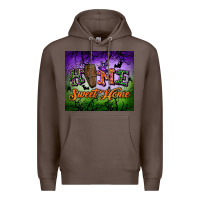 Coffee Home sweet home Premium Hoodie - NancyCooperArtShop
