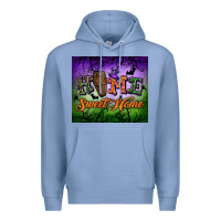Colony Blue Home sweet home Premium Hoodie - NancyCooperArtShop