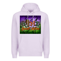 Lilac Home sweet home Premium Hoodie - NancyCooperArtShop