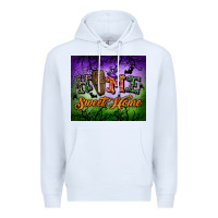 White Home sweet home Premium Hoodie - NancyCooperArtShop